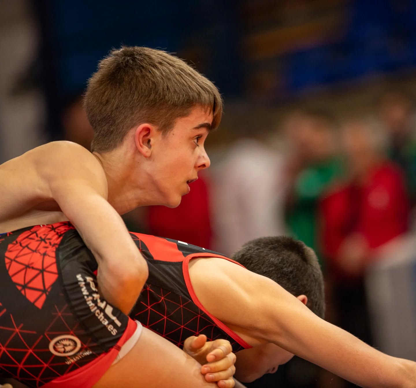 Asier Olza, en la Concentraci&oacute;n Nacional U15 en el CAR de Murcia